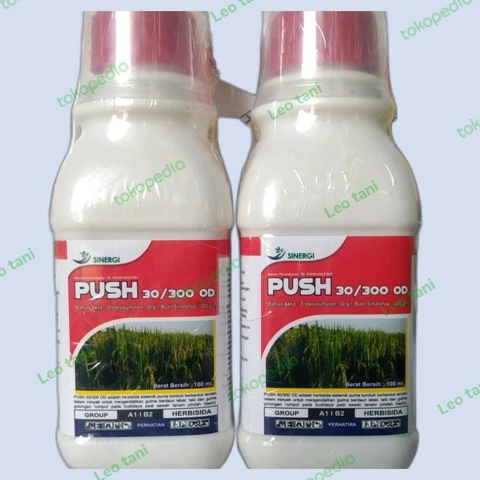 

Terlaris Herbisida Push 30/300 Od // Pengendali Gulma Padi 100Ml