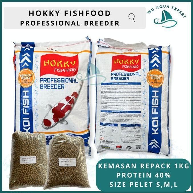 Terlaris Hokky Professional Breeder Japfa Pelet Ikan Hias Pakan Koi S, M, L