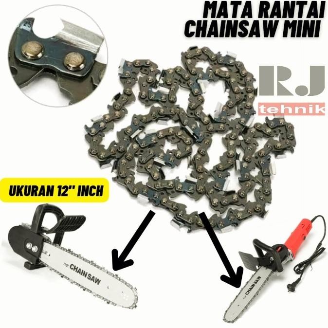Promo Mata Rantai Chainsaw Gergaji Senso Gerinda Chain Saw Mini 12" inch COD