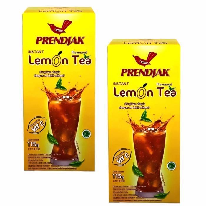

Prendjak / Minuman Serbuk Teh Instan / Minuman Teh Rasa Lemon Tea / 115Gr