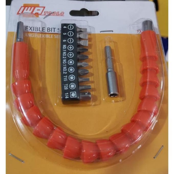 Sambungan EkstensiON Kepala Bor Fleksibel MATA OBENG bor bit SET TERMURAH