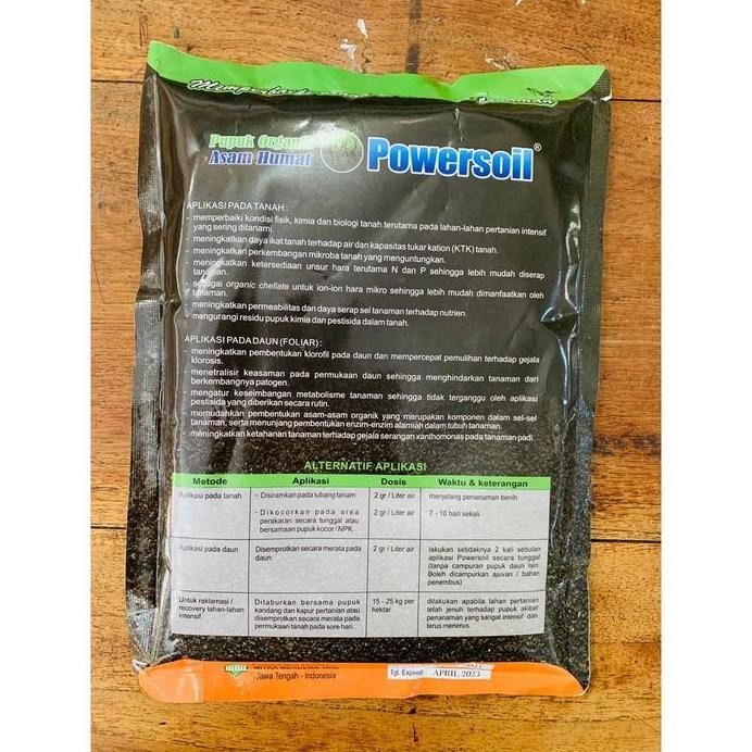

Terlaris Pupuk Organik Asam Humat Powersoil Isi 500Gr Dr Mitra Merdeka Tani Tanah Tanaman