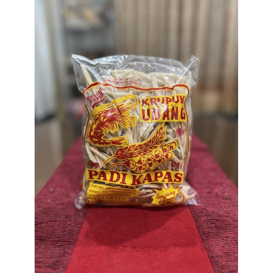 

Terlaris Kerupuk Udang Stick Sirihan Cap Padi Kapas