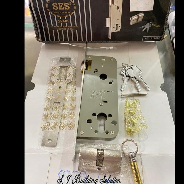 Body Kunci Pintu Pelor Pintu Buka Dua Ses Stainless Steel Original Dan Terpercaya