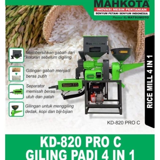 

Terlaris Mesin Giling Padi Jadi Beras Penepung Mahkota Kd820Pro Kd820 Selep Kd