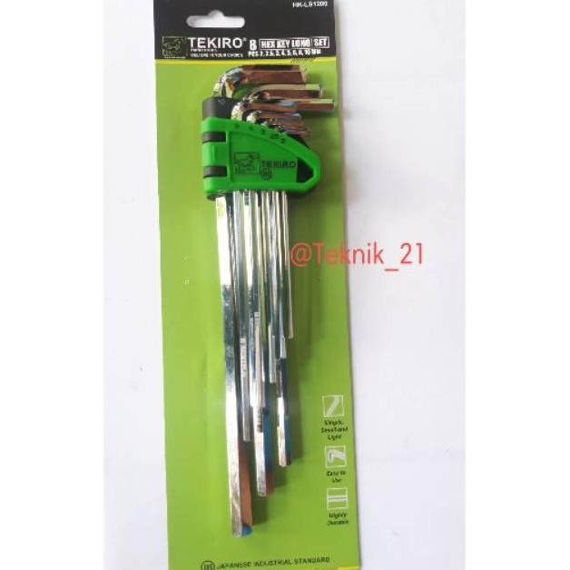 KUNCI L SET TEKIRO PANJANG TEKIRO KUNCI L SET