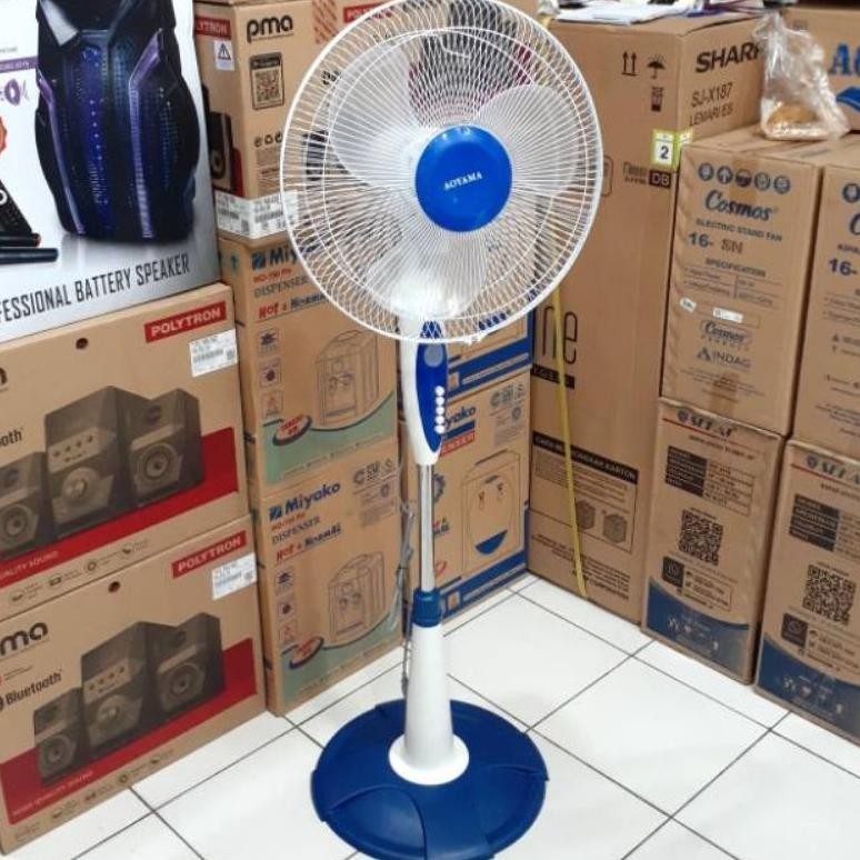 Kipas Angin Berdiri Aoyama 16 Inch  - Stand Fan Aoyama 16 Inch