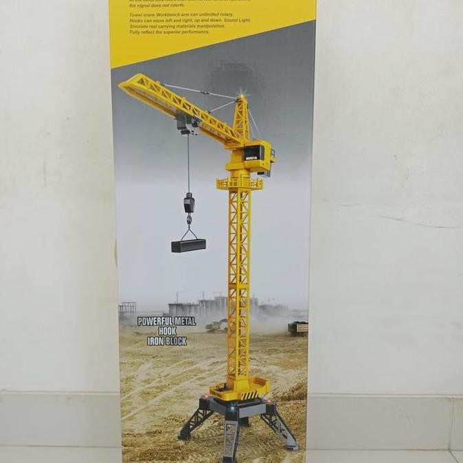 Spesial Huina 1585 Tower Crane 12Ch 2.4Ghz