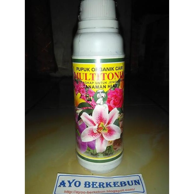 

Terlaris Pupuk Organik Cair / Poc Multitonik Untuk Bunga / Tanaman Hias