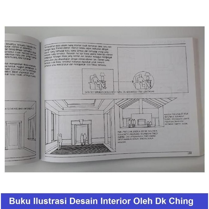 Tersedia Buku Ilustrasi Desain Interior Francis Dk Ching Erlangga