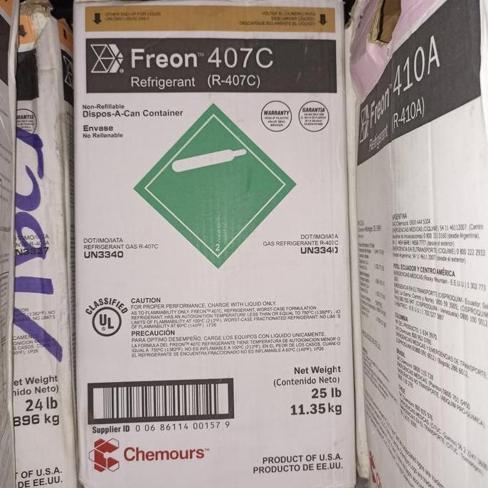 *:*:*:*:*] Freon R407 Chemours USA 11,3kg