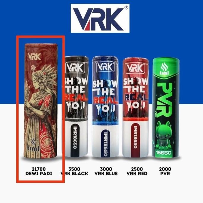 

Terlaris Baru Baterai Imr 21700 Vrk X Trml Dewi Padi 3.7V 3750Mah 40A