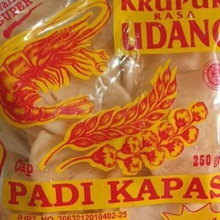 

Terlaris Krupuk Udang Cap Padi Kapas 250 Gr Ukuran Biasa/Sedang Asli Indramayu