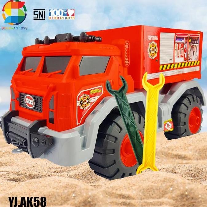 Terjangkau Mainan Anak Truk Box Tentara Jumbo/ Truck Box Jumbo Toys Ak58