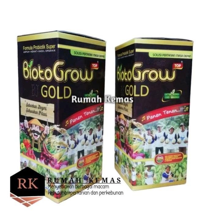 

Terlaris Biotogrow Pupuk Organik Formula Probiotik Super Bioto Grow Kemasan 1 Liter