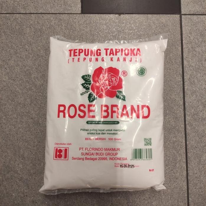 

Terlaris Rose Brand Tepung Tapioka/Tepung Kanji 500Gr