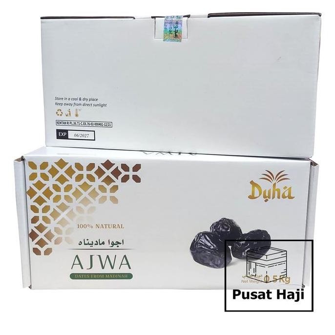 

Kurma Ajwa 500 Gr/ kurma Nabi Asli Arab dan Murah / 500gr