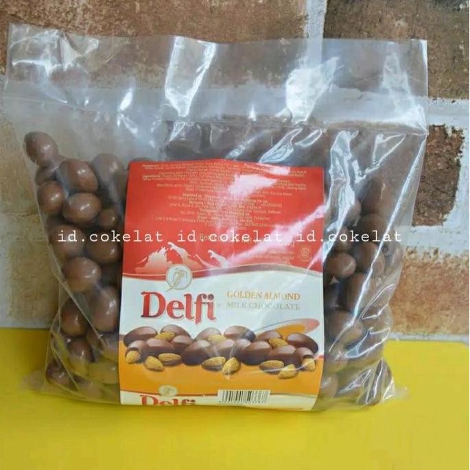 

250gr Coklat Delfi dragees almond cashew mede Chocolate Coklat Cokelat Food Cemilan coklat lebaran