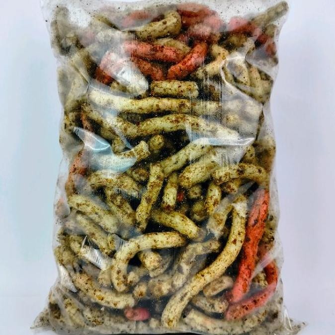 

Kerupuk Gurilem Si Denok isi 500 gram Cemilan khas Bandung Barat Rasa Kacang Pedas Camilan Food