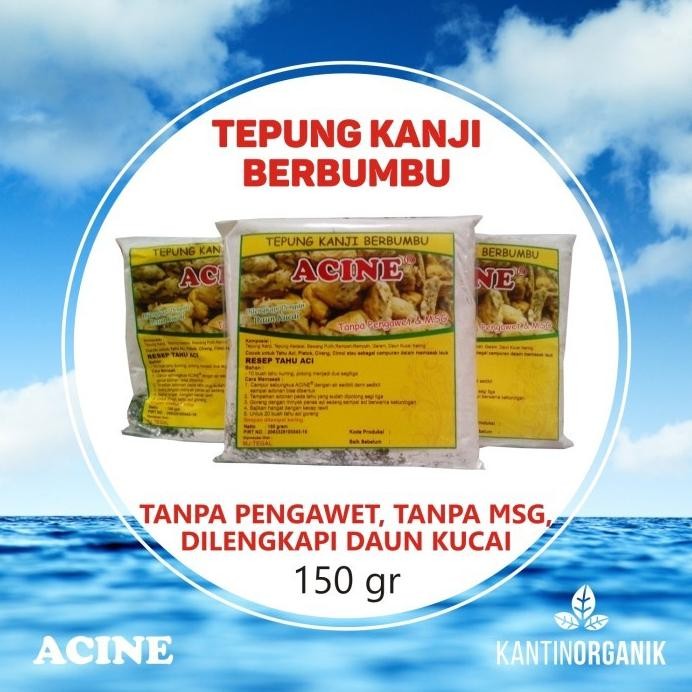 

Terlaris He7 Tepung Kanji Berbumbu Acine Tanpa Pengawet & Msg