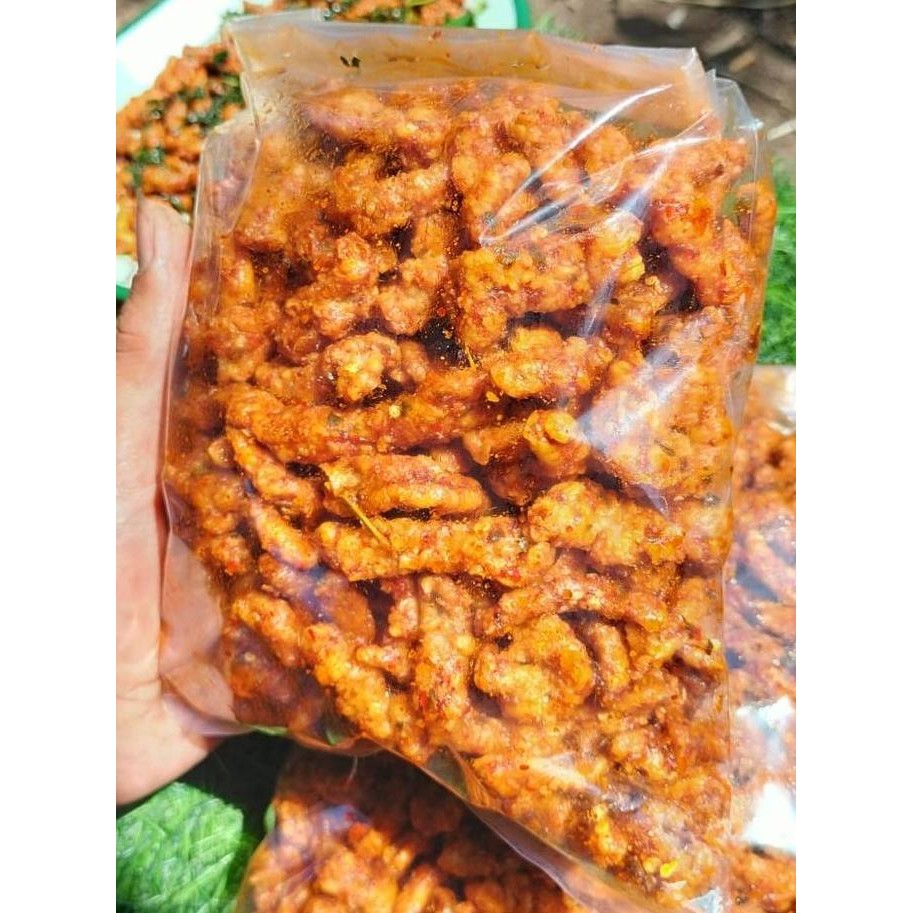 

Usus ayam crispy pedas daun jeruk 1kg Food Snacks