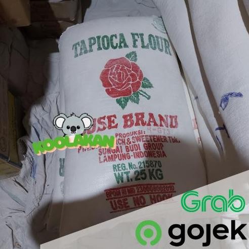 

Terlaris Tepung Tapioka Kanji Rose Brand Sak - 25 Kg