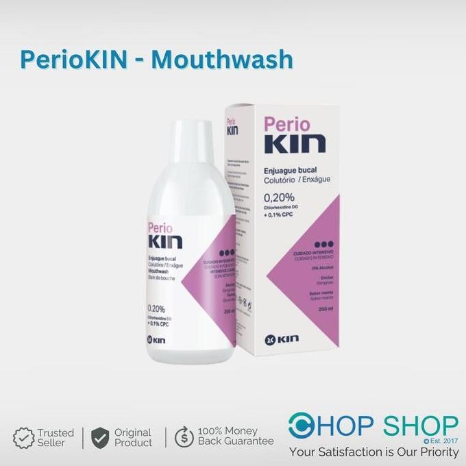 PerioKin Perio Kin Obat Kumur Chlorhexidine hexidine chx mouthwash kin