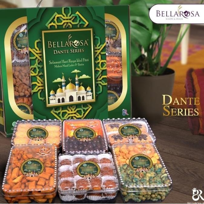 

PAKET KUE LEBARAN BELLAROSA DANTE SERIES / KUE KERING BELLAROSA