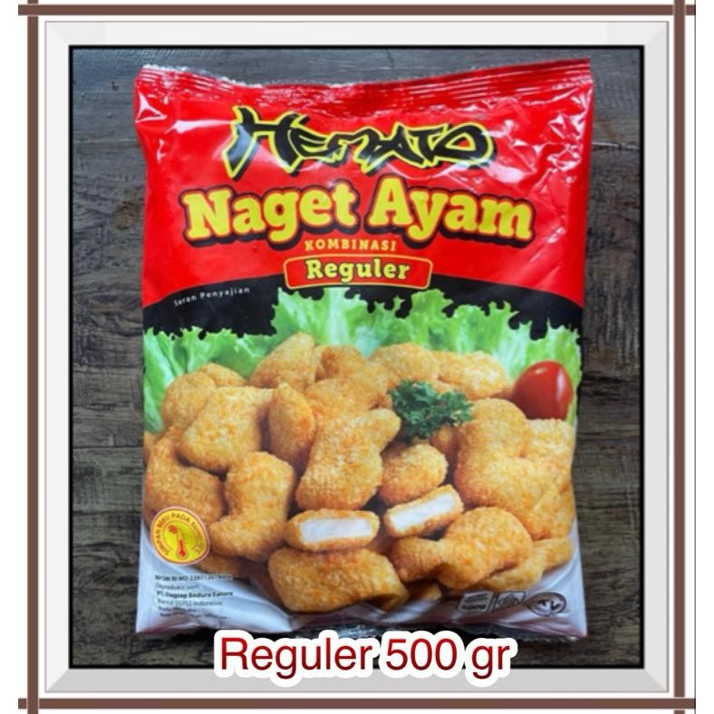 

Berkualitas Hemato Naget Ayam Reguler 500 Gr - Nugget Reguler Prermium