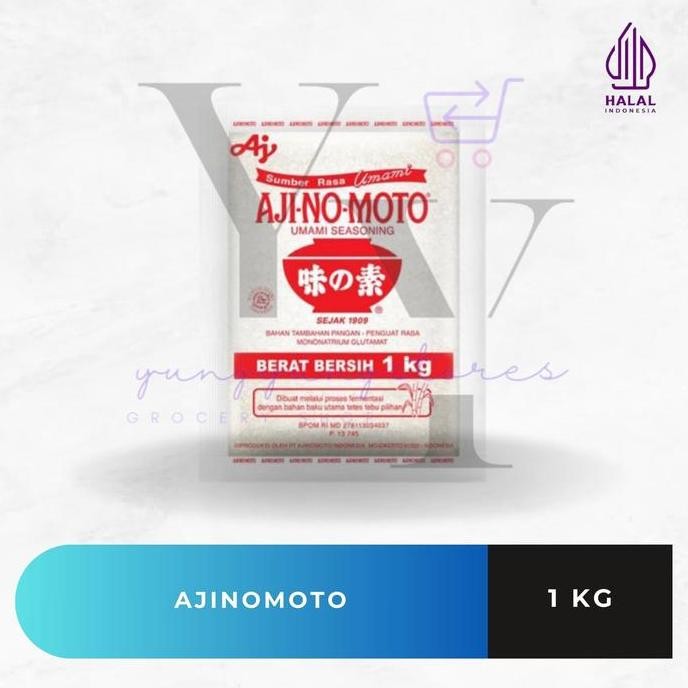

[GOSEND / GRAB] Micin / Penyedap Rasa / Vetsin Ajinomoto 1 Kg