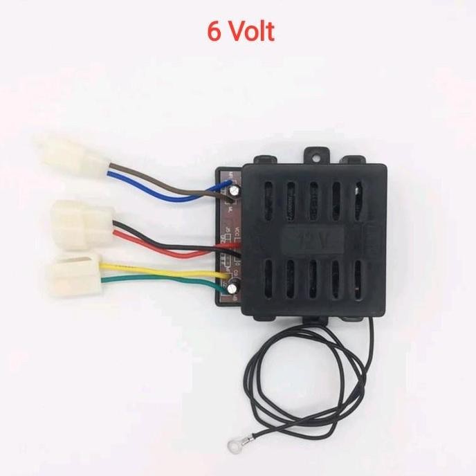 Miliki Receiver Modul 6 Volt 27 Mhz Pliko Go Car Atv Mainan Anak 6V 27Mhz Rc