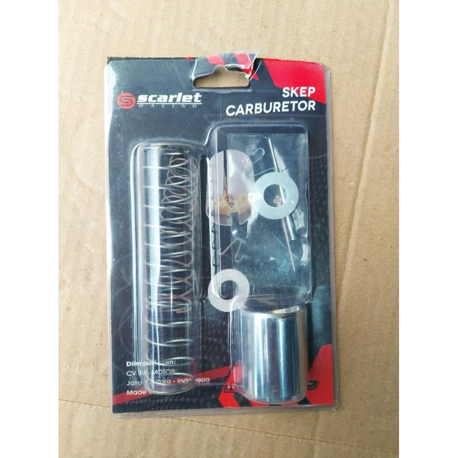 Promo Skep karbu karburator PE28 PE 28 Scarlet Racing hard chrome kuningan COD