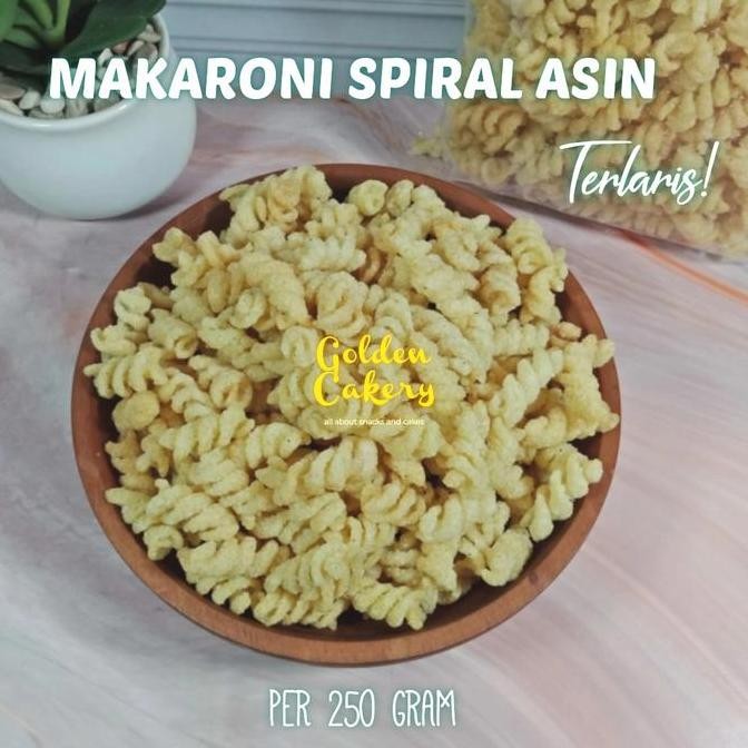 

MAKARONI SPIRAL ASIN DAN PEDAS 250 GRAM TERLARIS