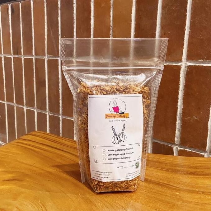 

Bawang Goreng asli brebes premium murni 100% 250gr