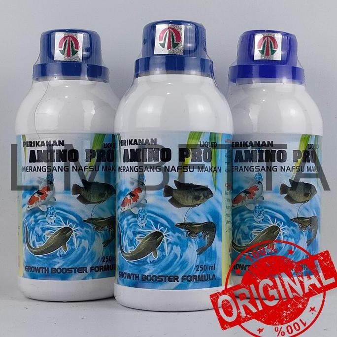 Terlaris Amino Pro 250 Ml / Vitamin Ikan Asam Amino