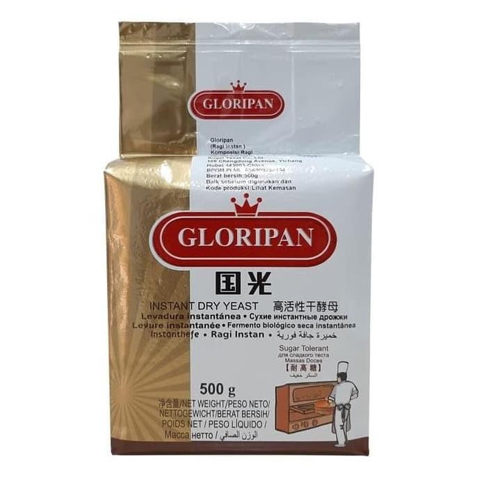 

INSTANT DRY YEAST/RAGI KERING INSTANT GLORIPAN 500 GR ORI MURAH