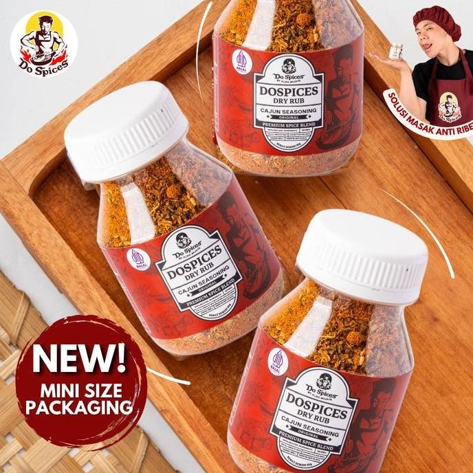 

Dospices [ bundling 4pcs mini size ] Healthy Dry Rub Bumbu Marinasi Rendah Kalori [Paket Bundling 4 varian] Rempah Natural Rendah gula Rendah lemak Alami