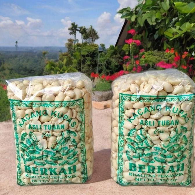 

1 kg kacang kupas tuban super kemasa 1000 gram biji ukurang SUPER/SEDANG/KECIL