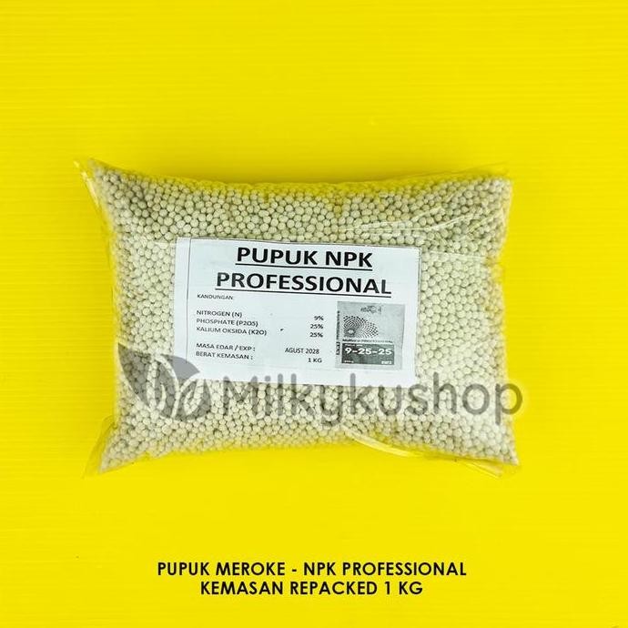

Terlaris Pupuk Meroke Mutiara Npk Professional 09-25-25 1Kg Kemasan Repack Default