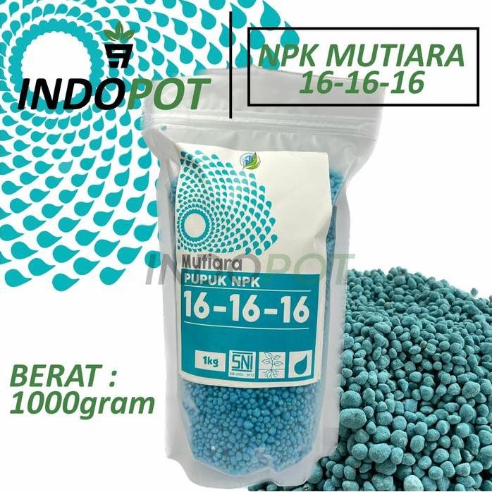 

Terlaris Pupuk Npk 16-16-16 Pupuk Penyubur Bunga Dan Buah Kemasan 1000Gr Pupuk Untuk Segala Macam Tanaman