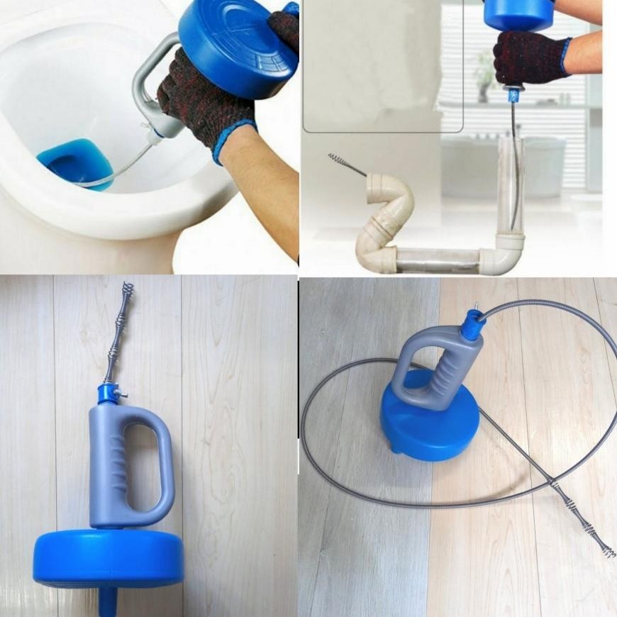 PJ Pembersih Saluran Pipa Air - Pipe Cleaner 15M