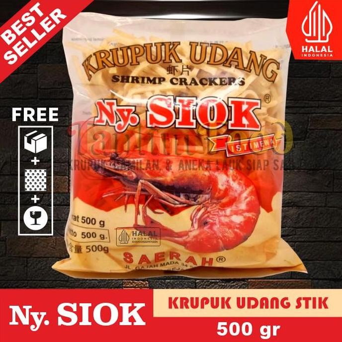 

Krupuk Kerupuk Udang Stik / Stick Ny Siok