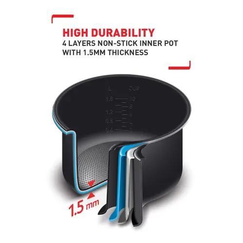 Tefal Mini Rice Cooker 0.8 Liter Rk515