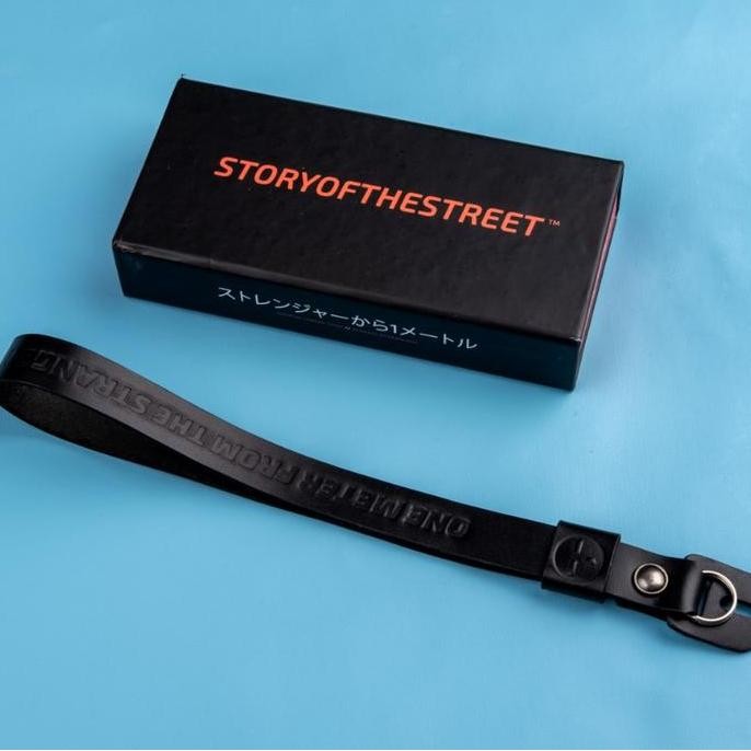 BEBAS ONGKIR - Premium Leather Camera Wrist Strap kamera Fujifilm Leica Lumix sony