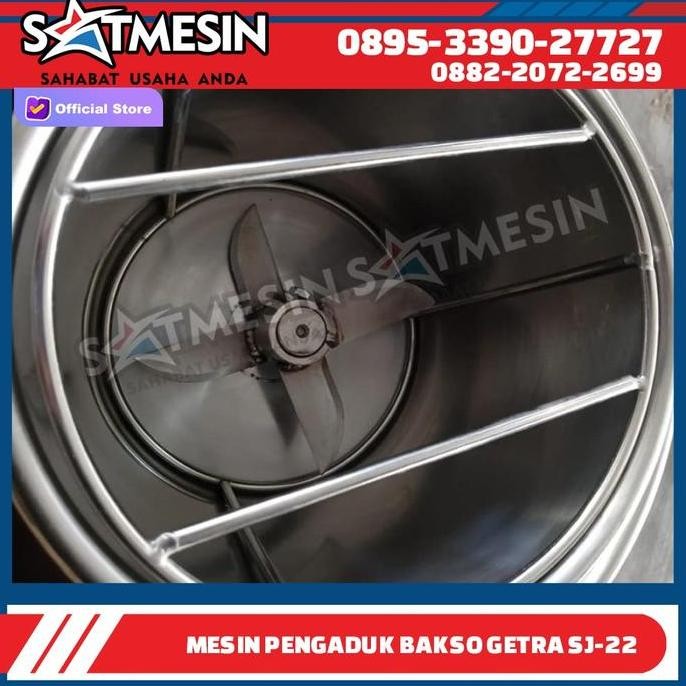 Diskon Mesin Pengaduk Daging Getra Sj-22 Adonan Daging Bakso
