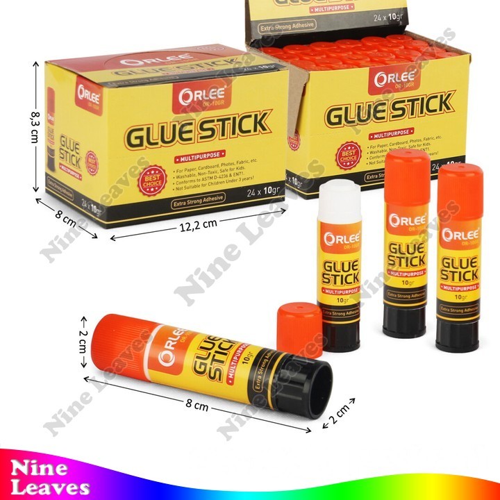 

[1 Pcs] Lem Kertas Stik 10 gr Orlee Glue Stick