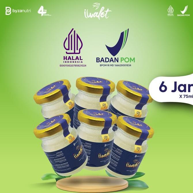 

Iwalet Bird's Nest Concentrate Minuman Sarang Burung Walet