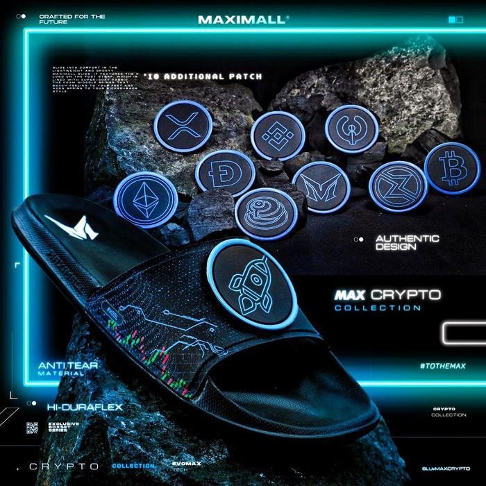 Sandal Maximall Max - Crypto Black - Toko Mekari