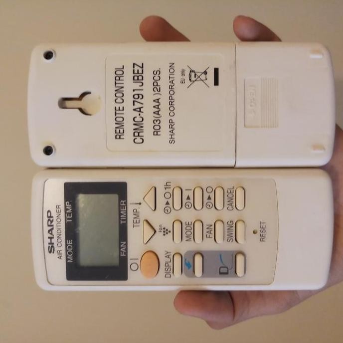 Remote AC SHARP CRMC - A791 Original MURAH