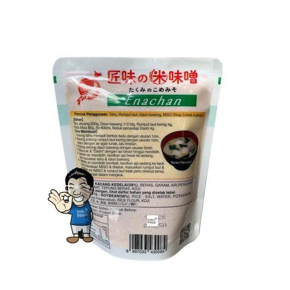 

Miyasaka Shinshuichi Enachan Shiro Miso Paste- Pasta Tauco Halal 300G Stok Terbatas